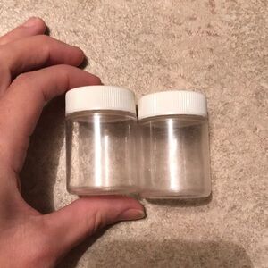 LOT of 2 tiny storage containers